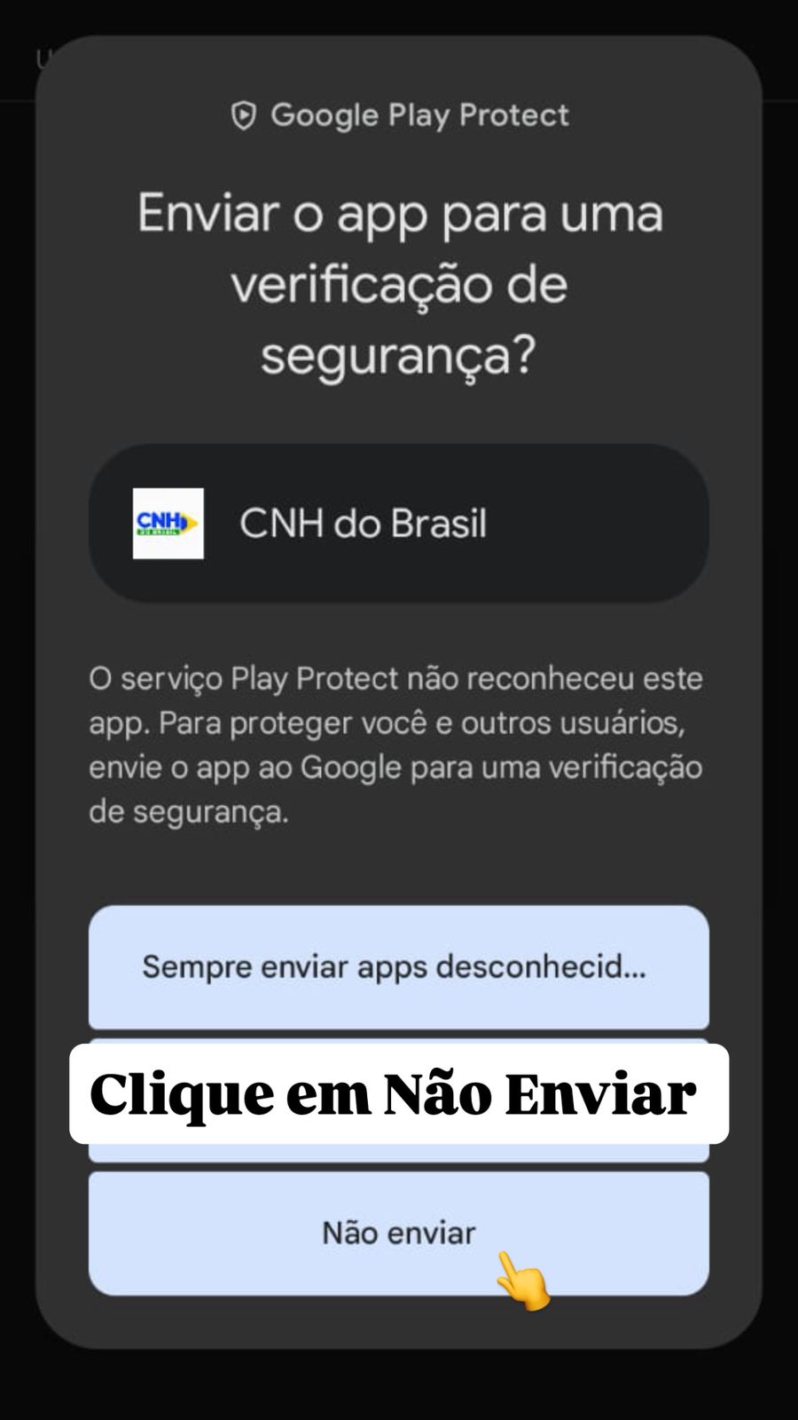 Passo 5: Siga as instruções